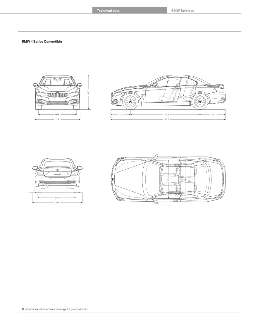 2015 BMW 4-Series Brochure Page 39
